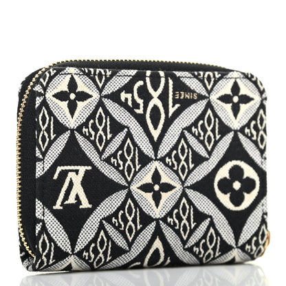 Louis Vuitton Jacquard Since 1854 Zippy Coin Purse Grey 2 of 4