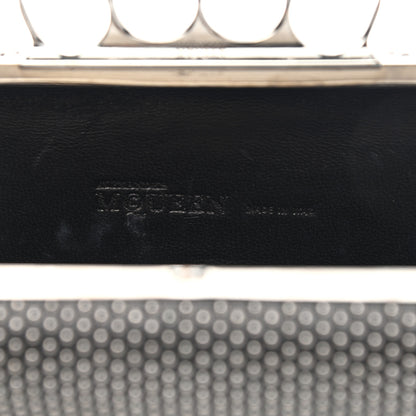 Alexander McQueen Nappa Studded Knucklebox Clutch Black 7 of 10