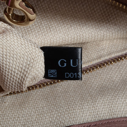 Gucci Cellarius Calfskin Medium Soho Chain Shoulder Bag Dark Cipria 8 of 9