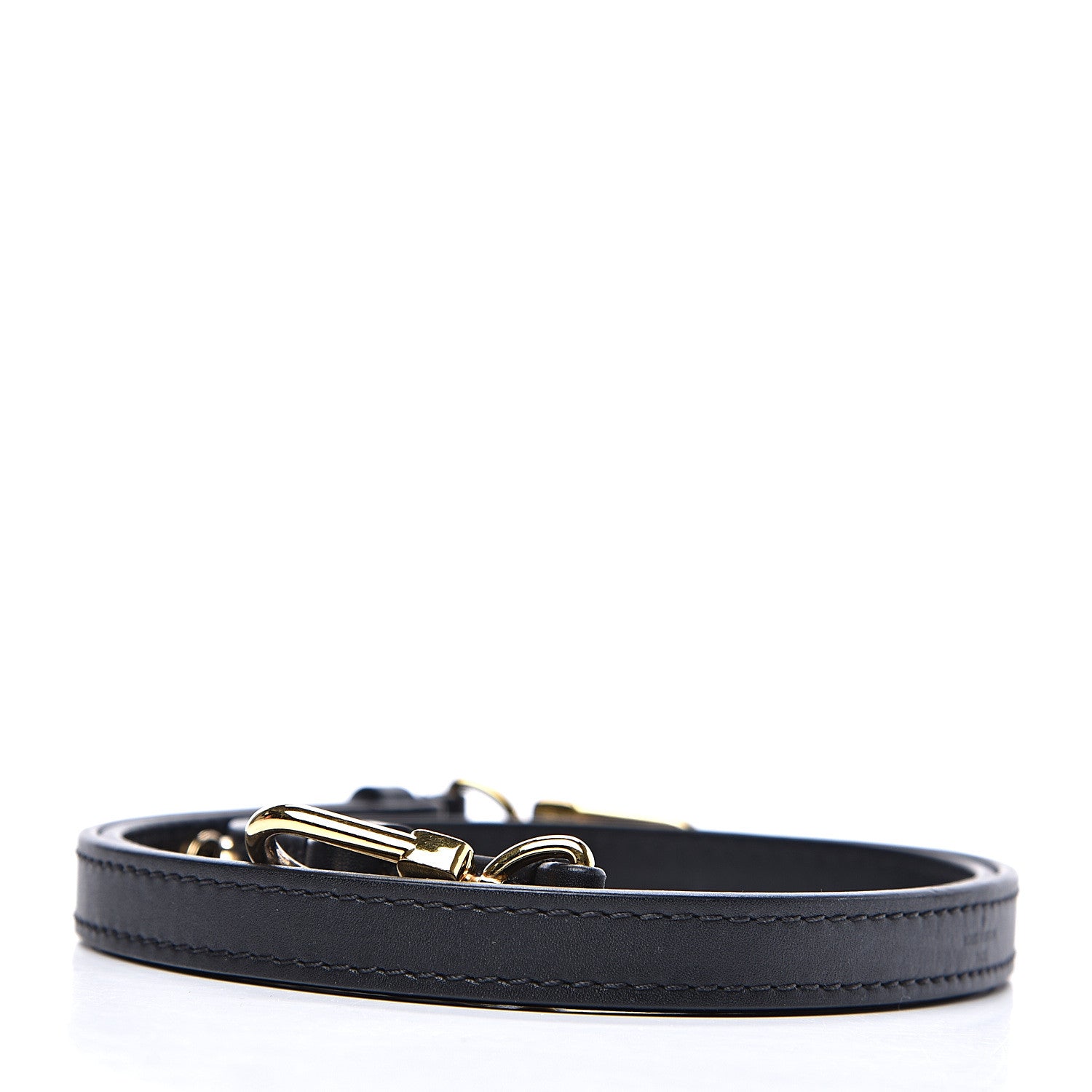 Louis Vuitton Calfskin NeoNoe Shoulder Strap Black 2 of 3
