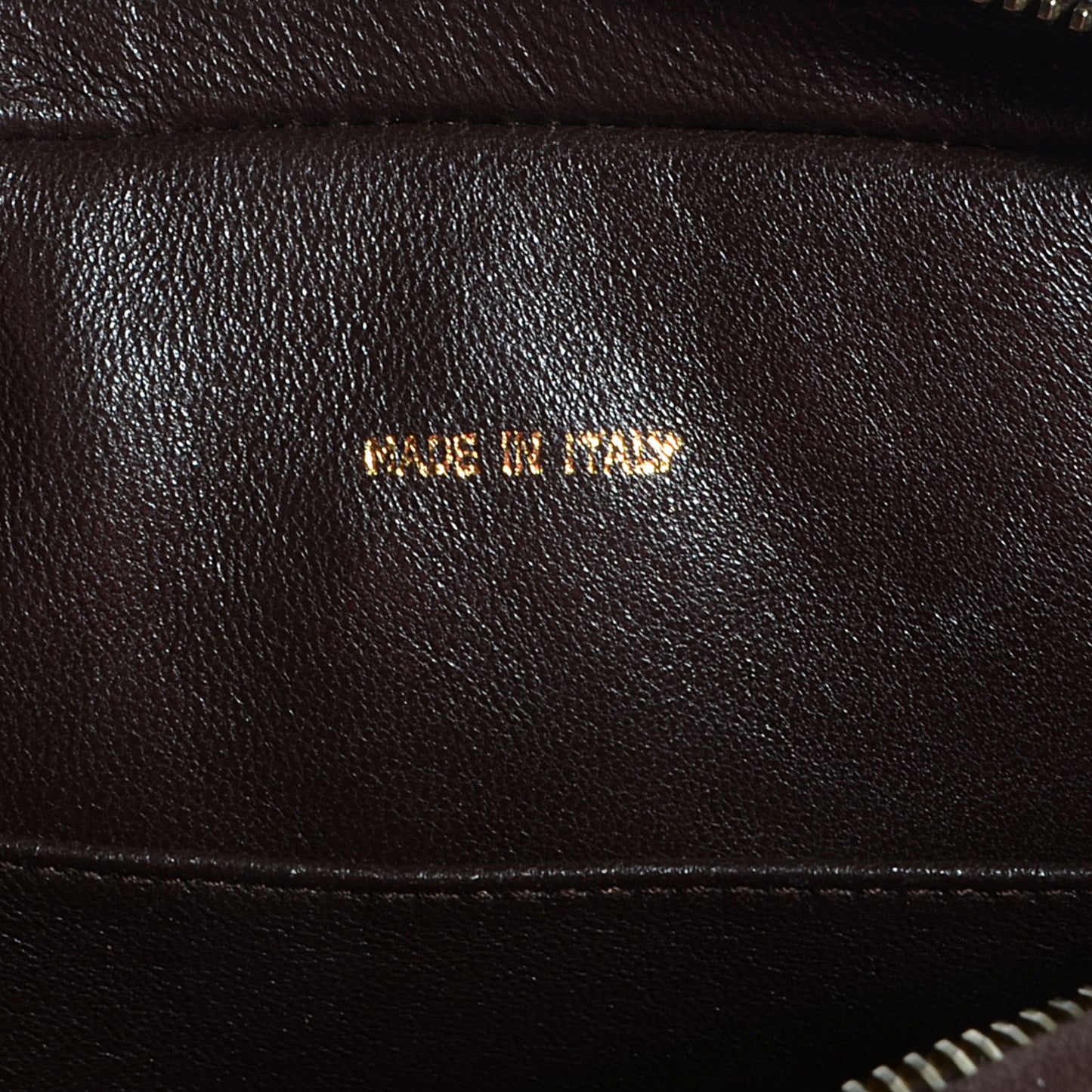 Suede Tassel Camera Case Brown