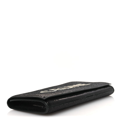 Celine Sequin Asymetric Clutch  Black White 4 of 10