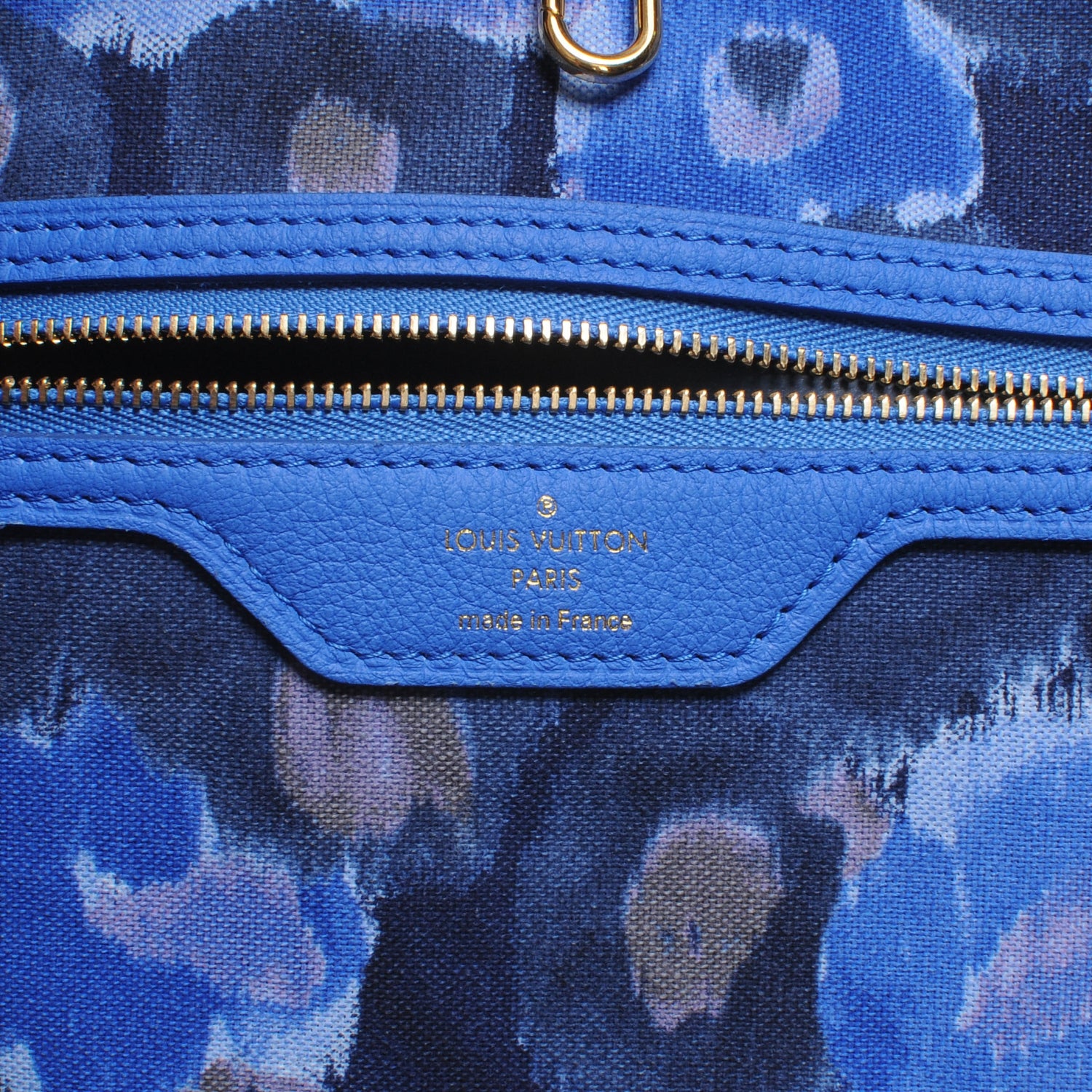 Louis Vuitton Monogram Articles de Voyage Ikat Neverfull GM Grand Blue 6 of 7