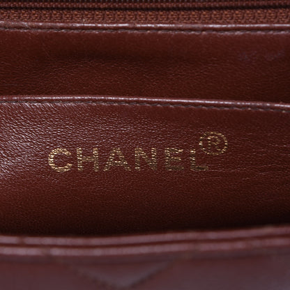 Chanel Caviar Quilted Jumbo Kelly Flap Brown 6 of 22