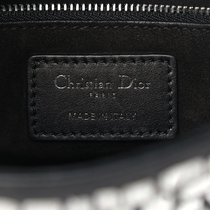 Christian Dior Smooth Calfskin Embroidered Mini Mosaic of Mirrors Lady Dior Black 6 of 11