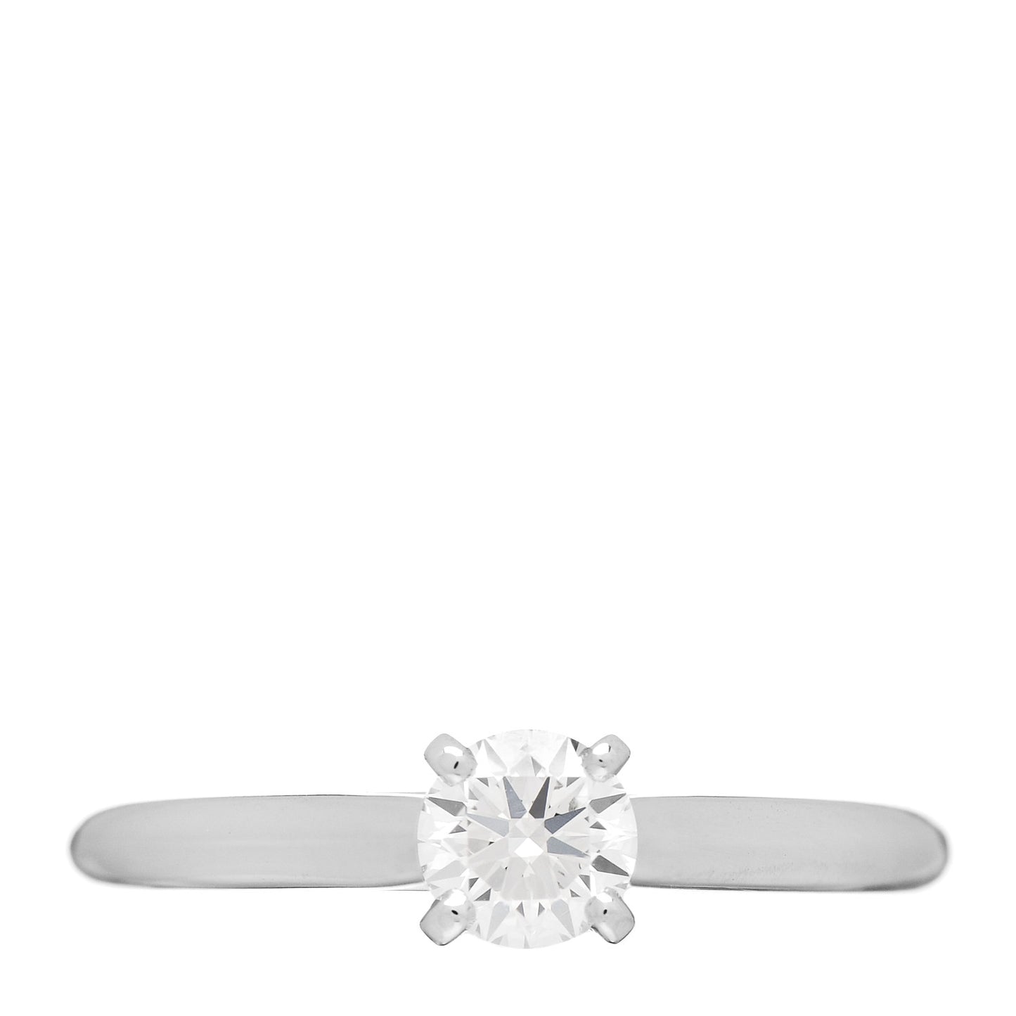 Platinum Diamond .40ct 1895 Solitaire Engagement Ring 52 6
