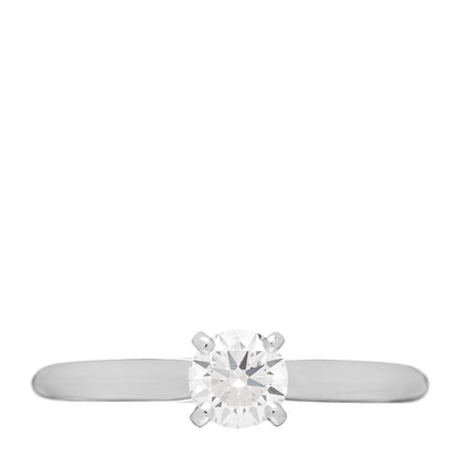 Cartier Platinum Diamond .40ct 1895 Solitaire Engagement Ring 52 6 1 of 7