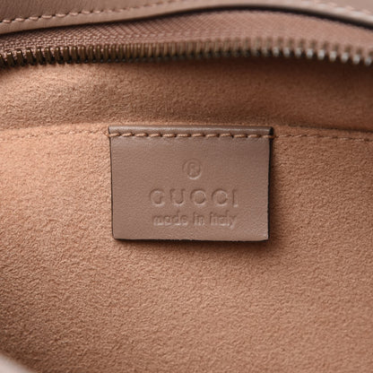 Gucci Calfskin Matelasse Small GG Marmont Chain Shoulder Bag Taupe 6 of 8