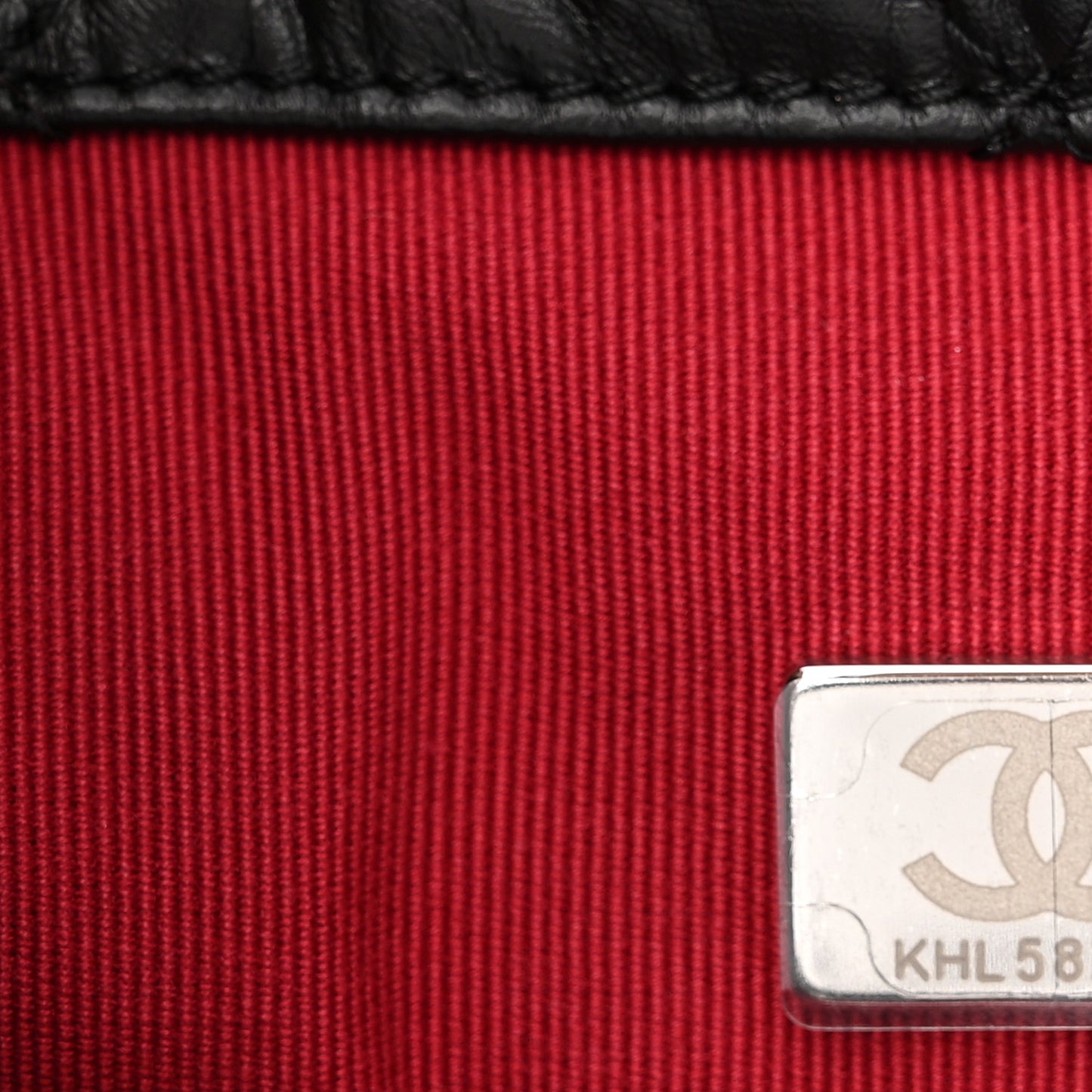 Aged Calfskin Quilted Small Gabrielle Backpack Black