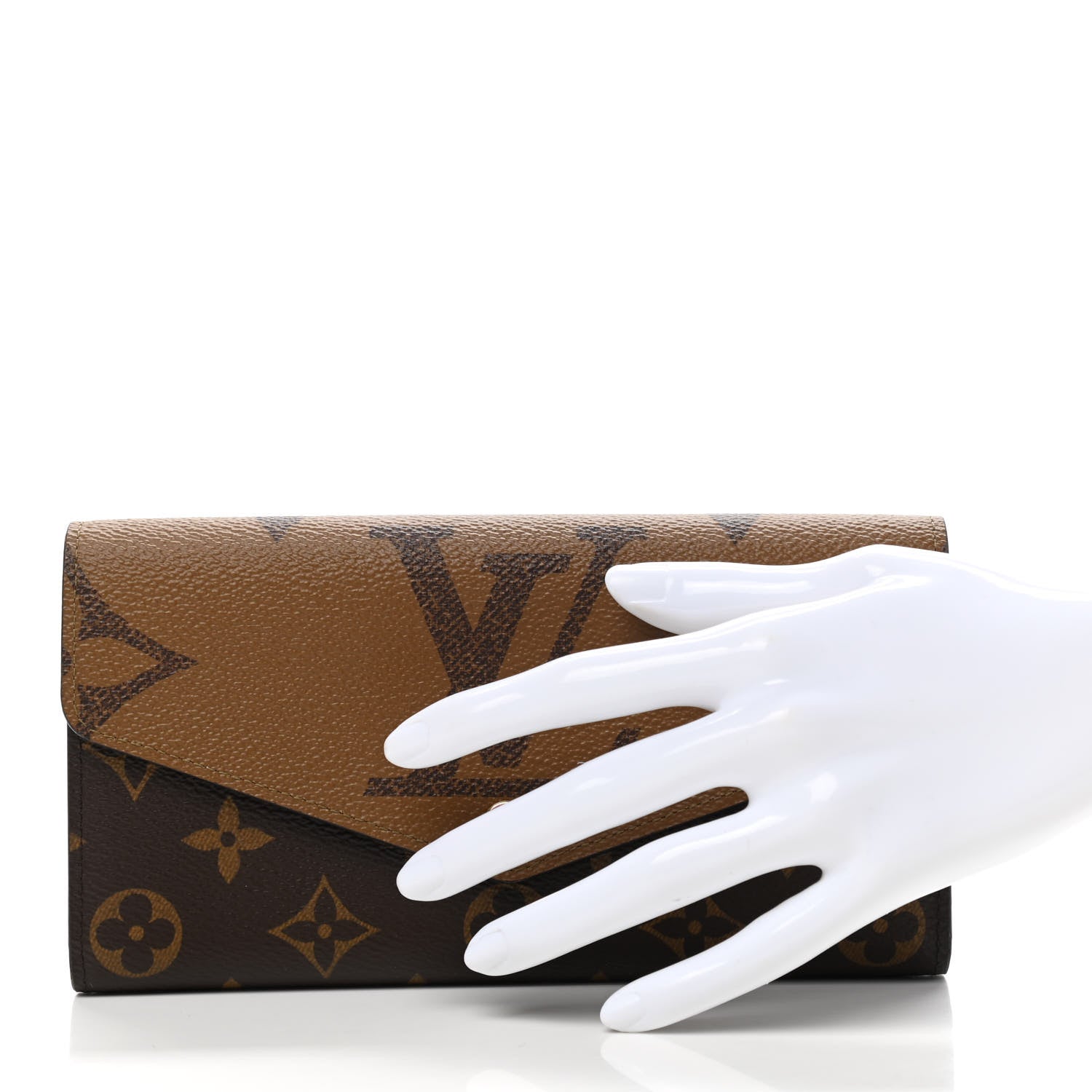 Louis Vuitton Reverse Monogram Giant Sarah Wallet 2 of 6