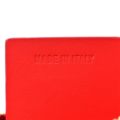 Christian Louboutin Calfskin Large Loubila Chain Shoulder Bag White 7 of 10