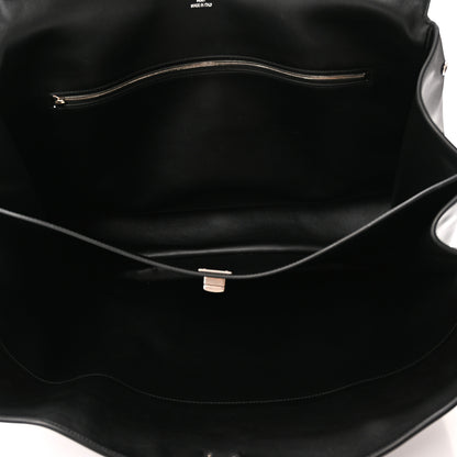 Balenciaga Smooth Calfskin Rodeo XL Top Handle Handbag Black Black 5 of 9