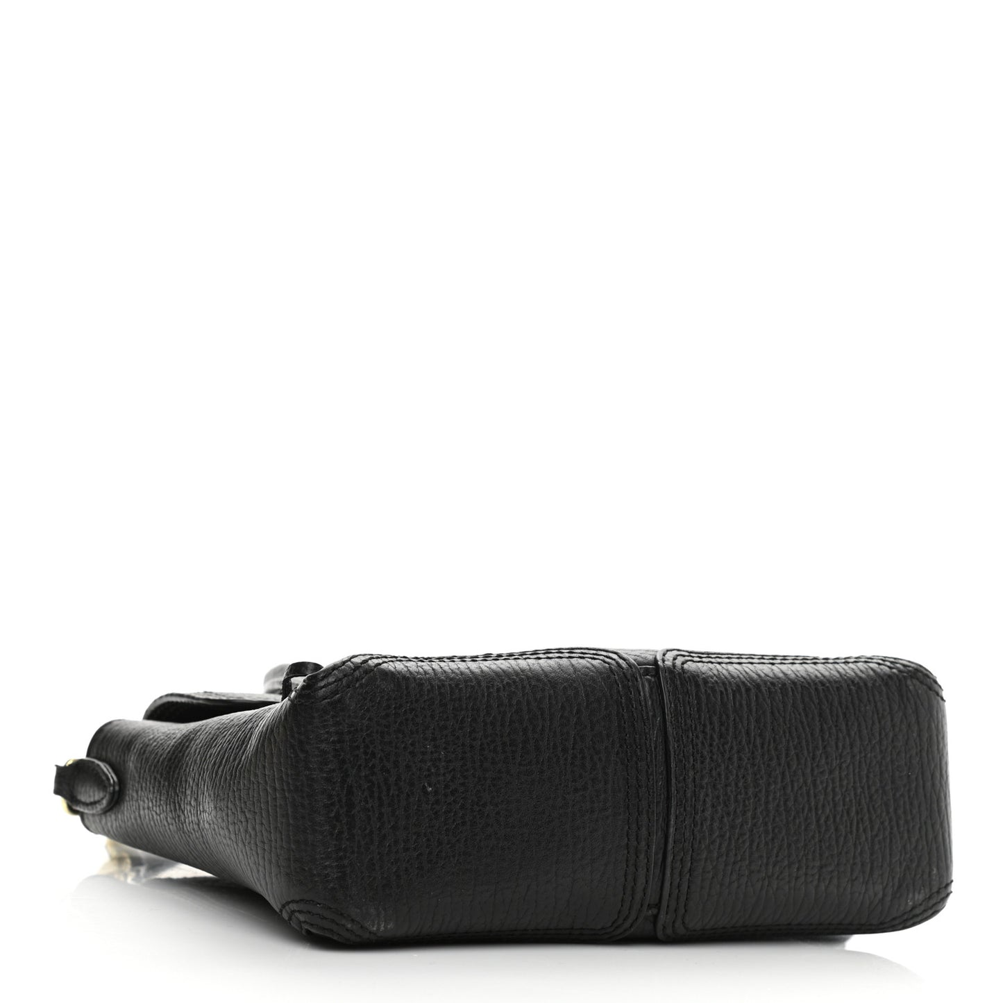 Textured Calfskin Mini Pashli Satchel Black