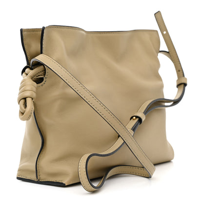Loewe Calfskin Mini Flamenco Knot Clutch Clay Green 3 of 12
