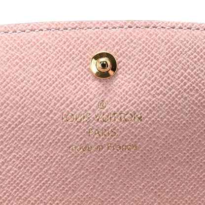 Louis Vuitton Monogram Emilie Wallet Rose Ballerine 6 of 8