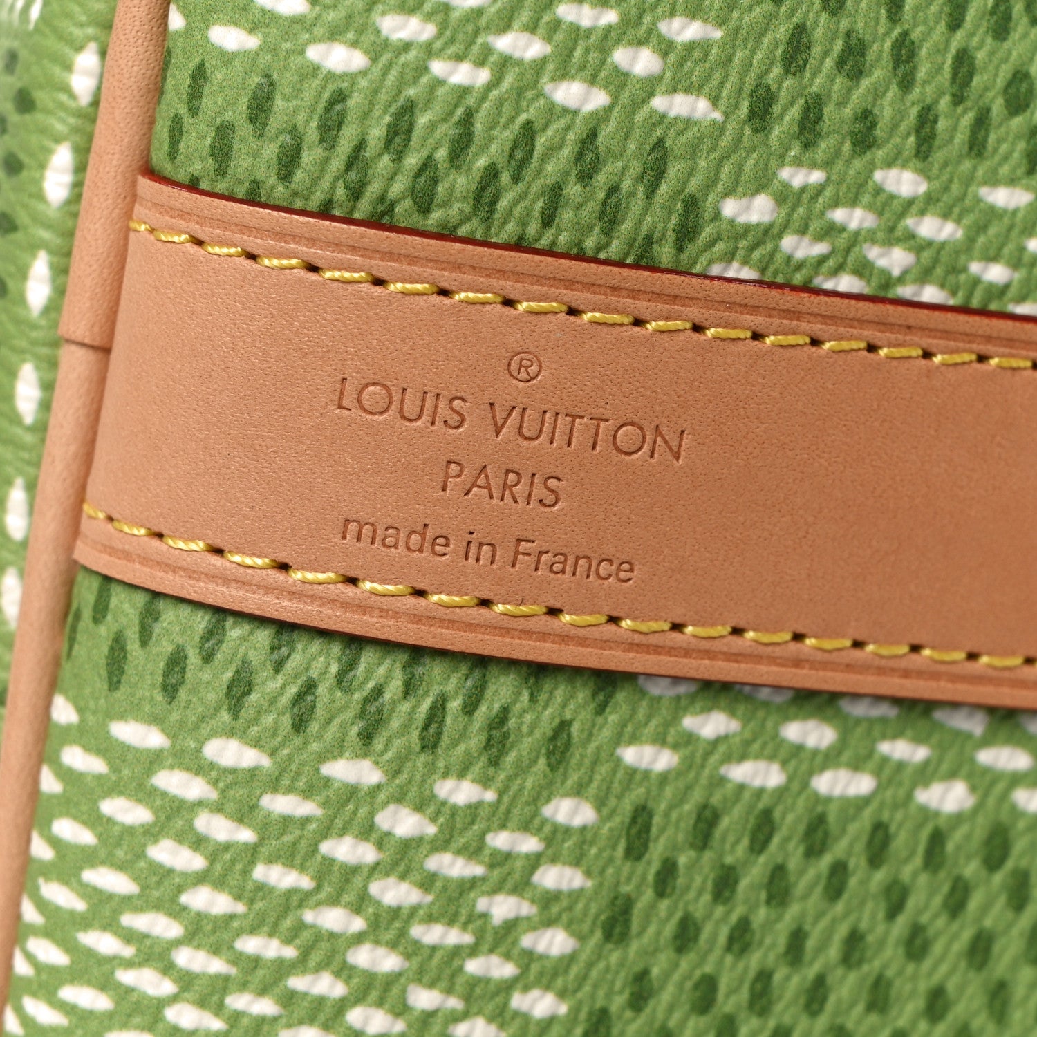 Louis Vuitton Damier Golf Keepall Bandouliere 50 Green 6 of 9