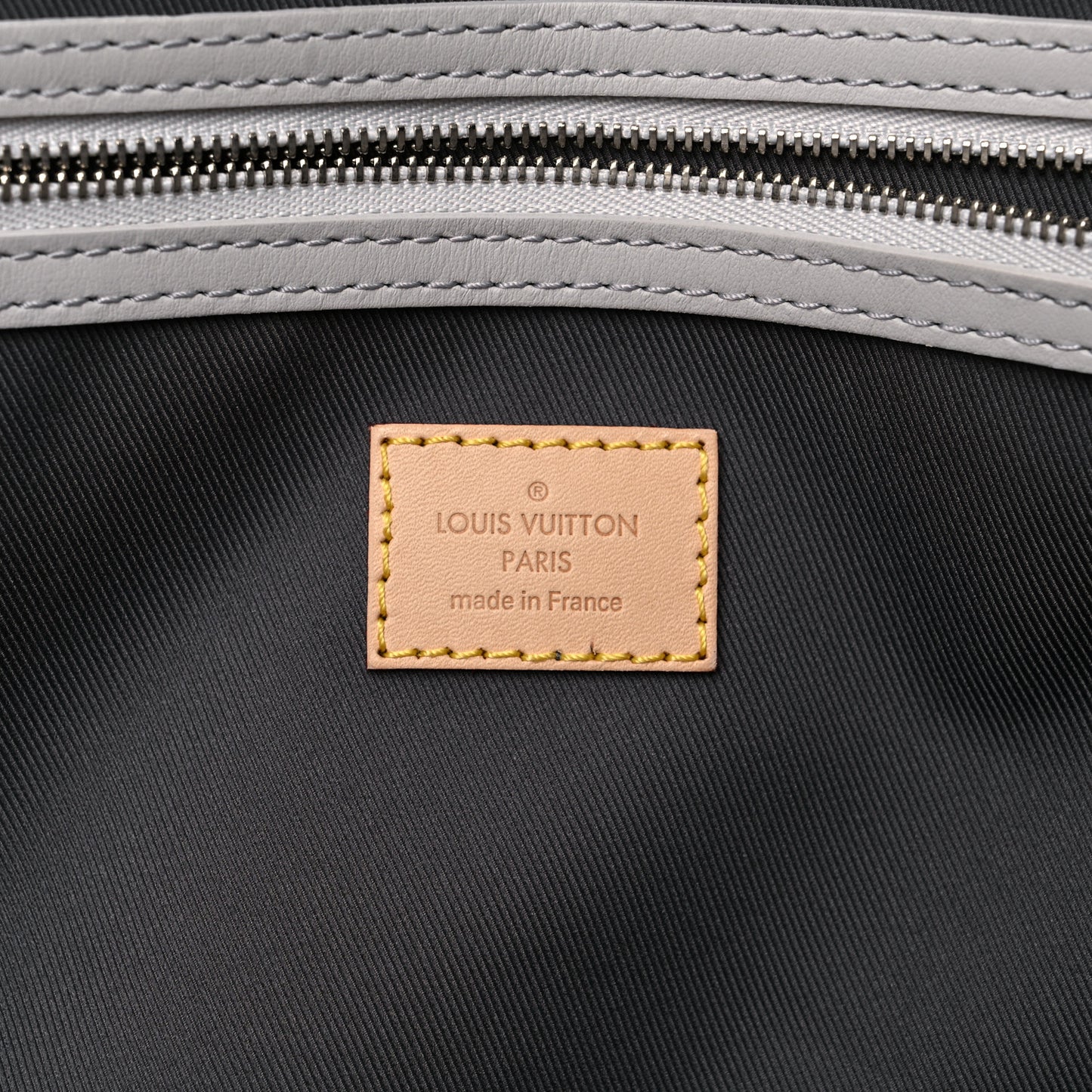 Damier Salt Keepall Bandouliere 50 Stone Grey