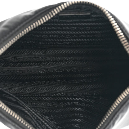 Prada Tessuto Nylon Saffiano Mini Re-Edition 2005 Bag Black 5 of 10