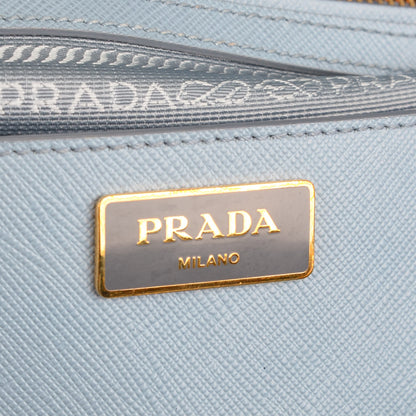 Prada Saffiano Medium Galleria Double Zip Tote Astrale 5 of 7