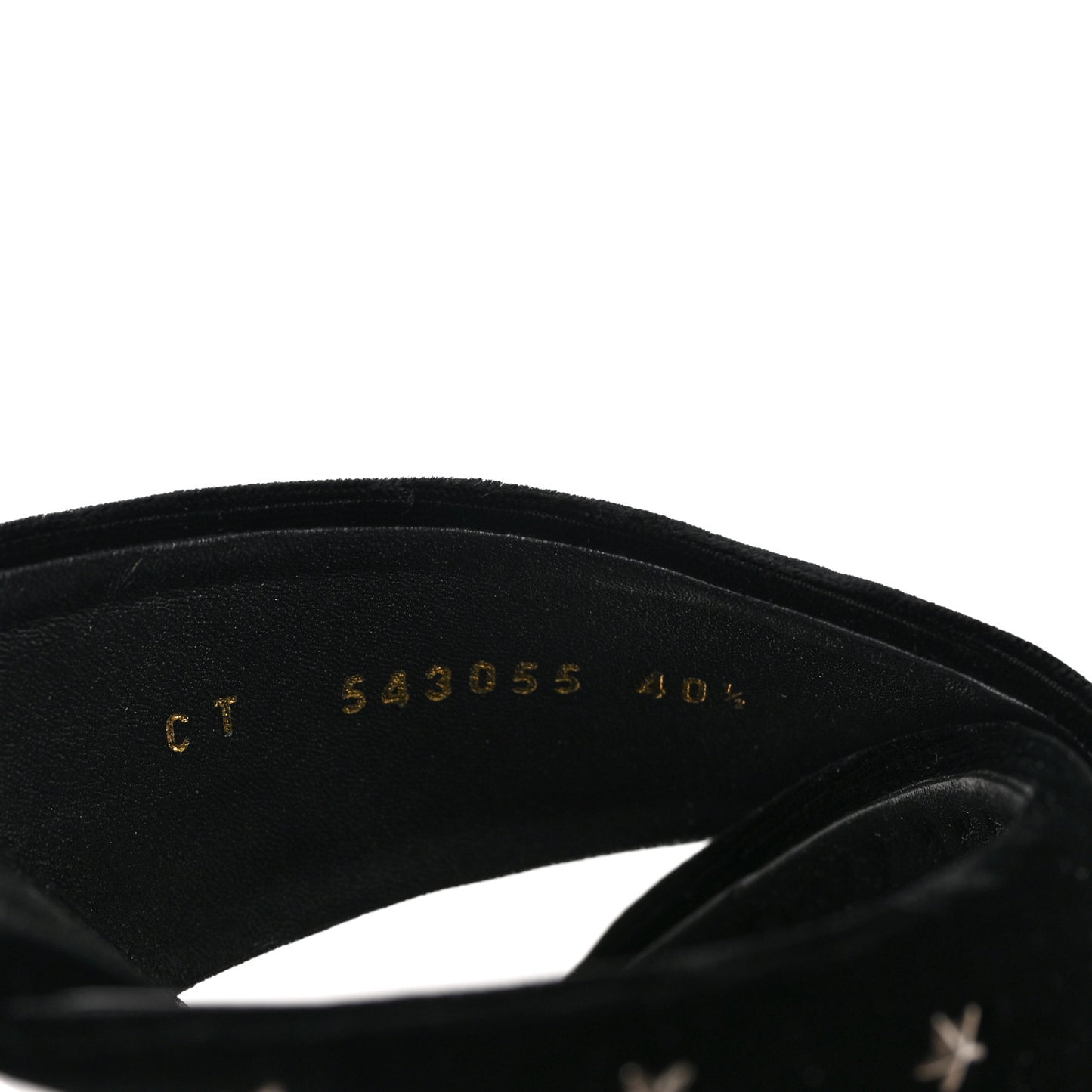 Velvet Star Mules 40.5 Black