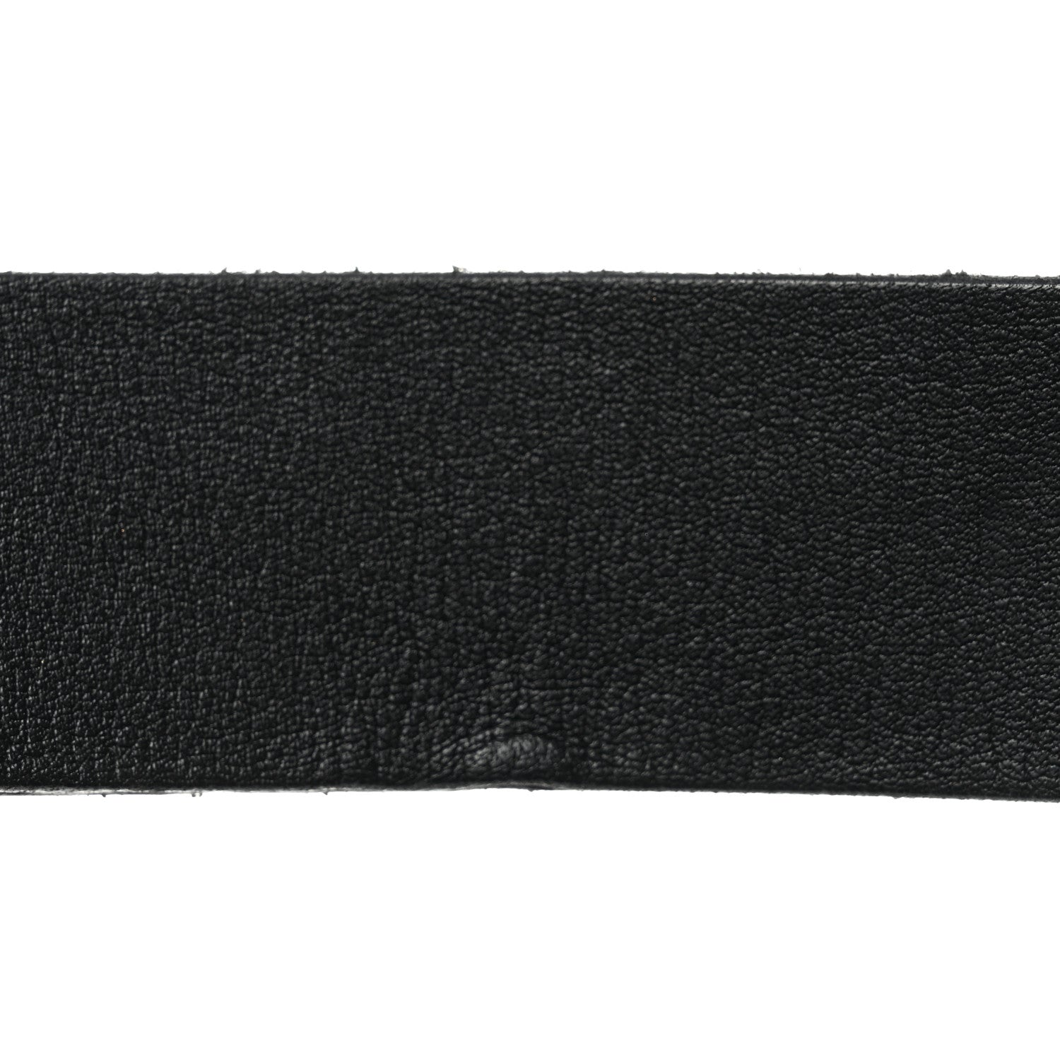 Saint Laurent Calfskin Embossed Monogram Celtique Belt 85 34 Black 8 of 9