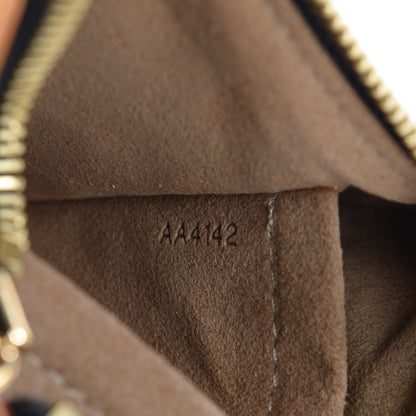 Louis Vuitton Monogram Multicolor Pochette Milla MM Black 6 of 7