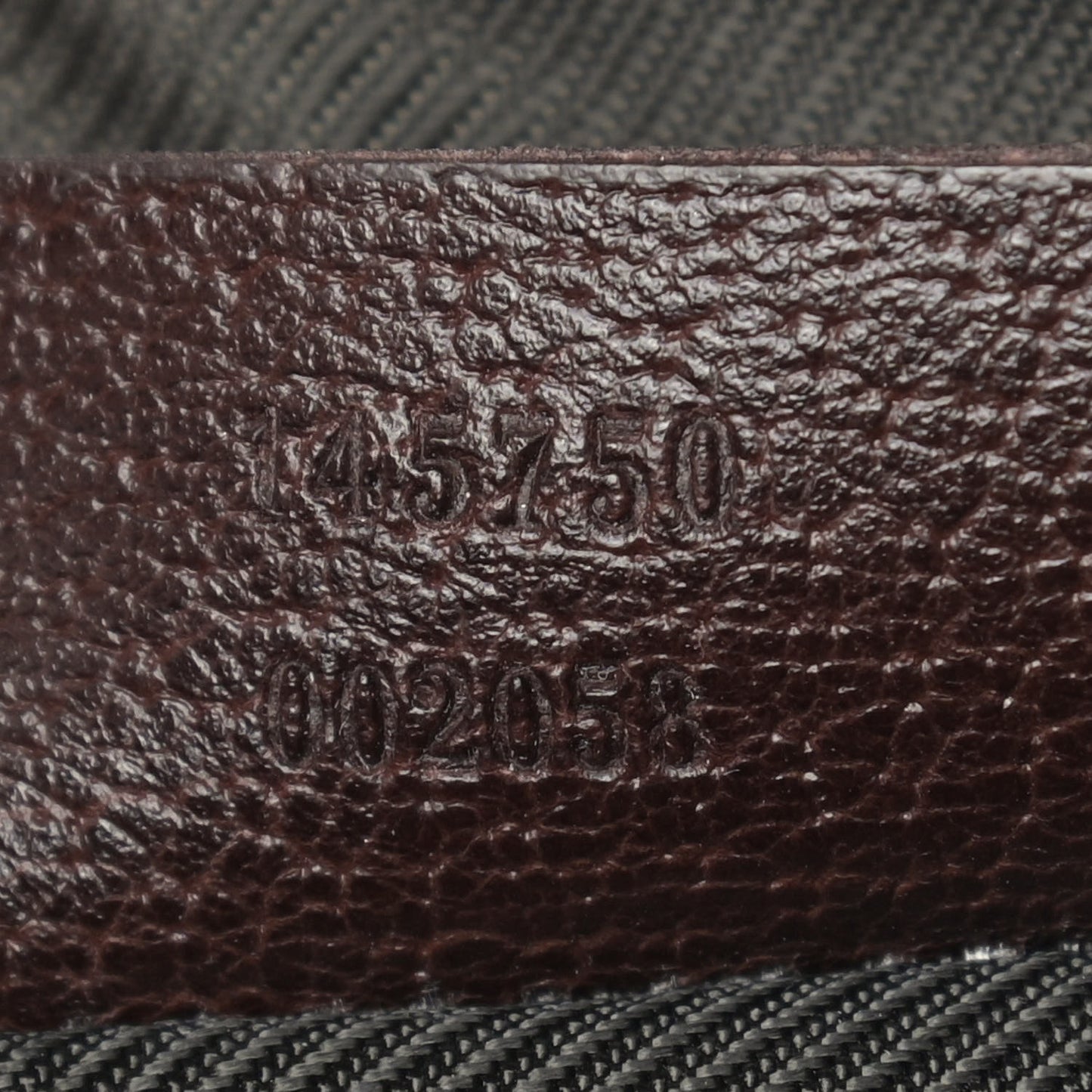 Monogram D Ring Cosmetic Case Brown