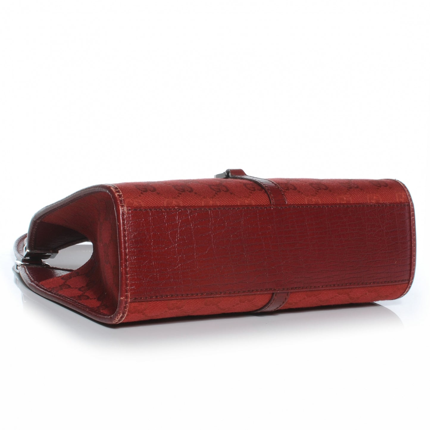 Monogram Small Bardot Red
