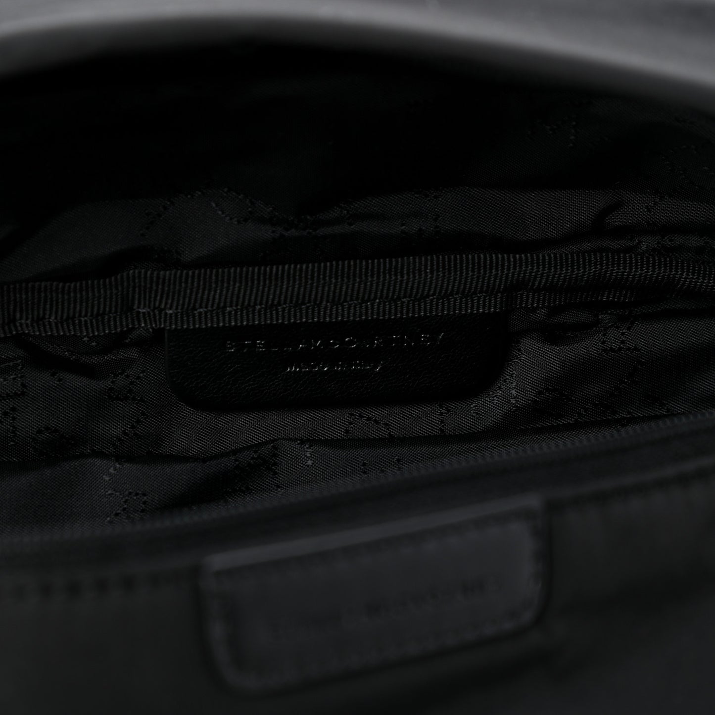 Eco Padded Nylon Logo Falabella Bum Bag Black Multicolor