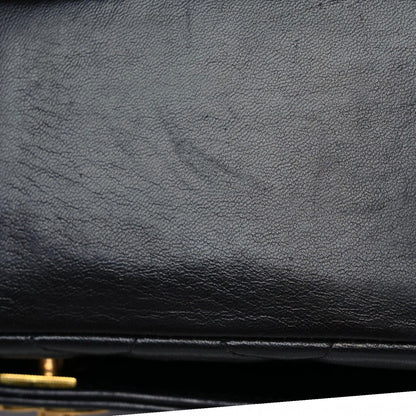 Chanel Lambskin Quilted Medium Single Flap Black 16 of 20