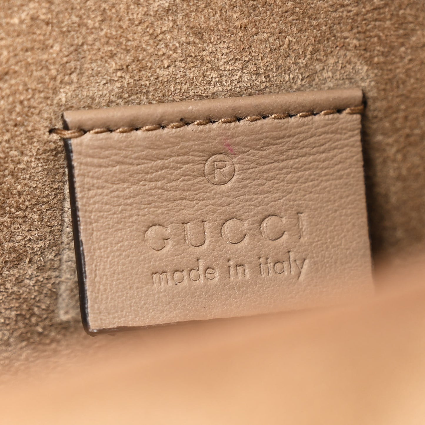 GG Supreme Monogram Mini Dionysus Shoulder Bag Taupe