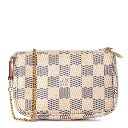 Louis Vuitton Damier Azur Mini Pochette Accessories 1 of 11
