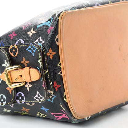 Louis Vuitton Monogram Multicolor Petit Noe Black 6 of 10