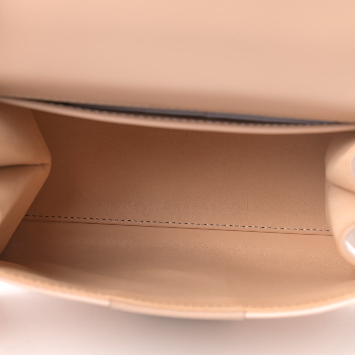 Box Calfskin Mini Brillant Satchel Vison