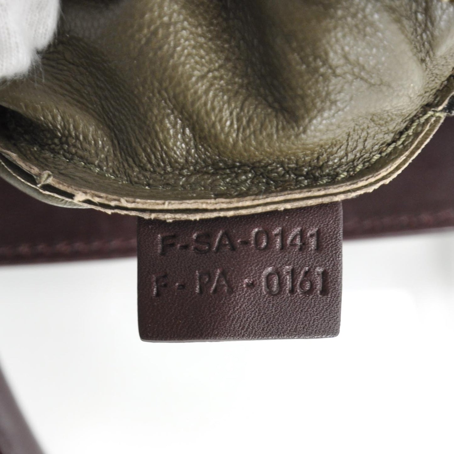Smooth Calfskin Mini Luggage Wine