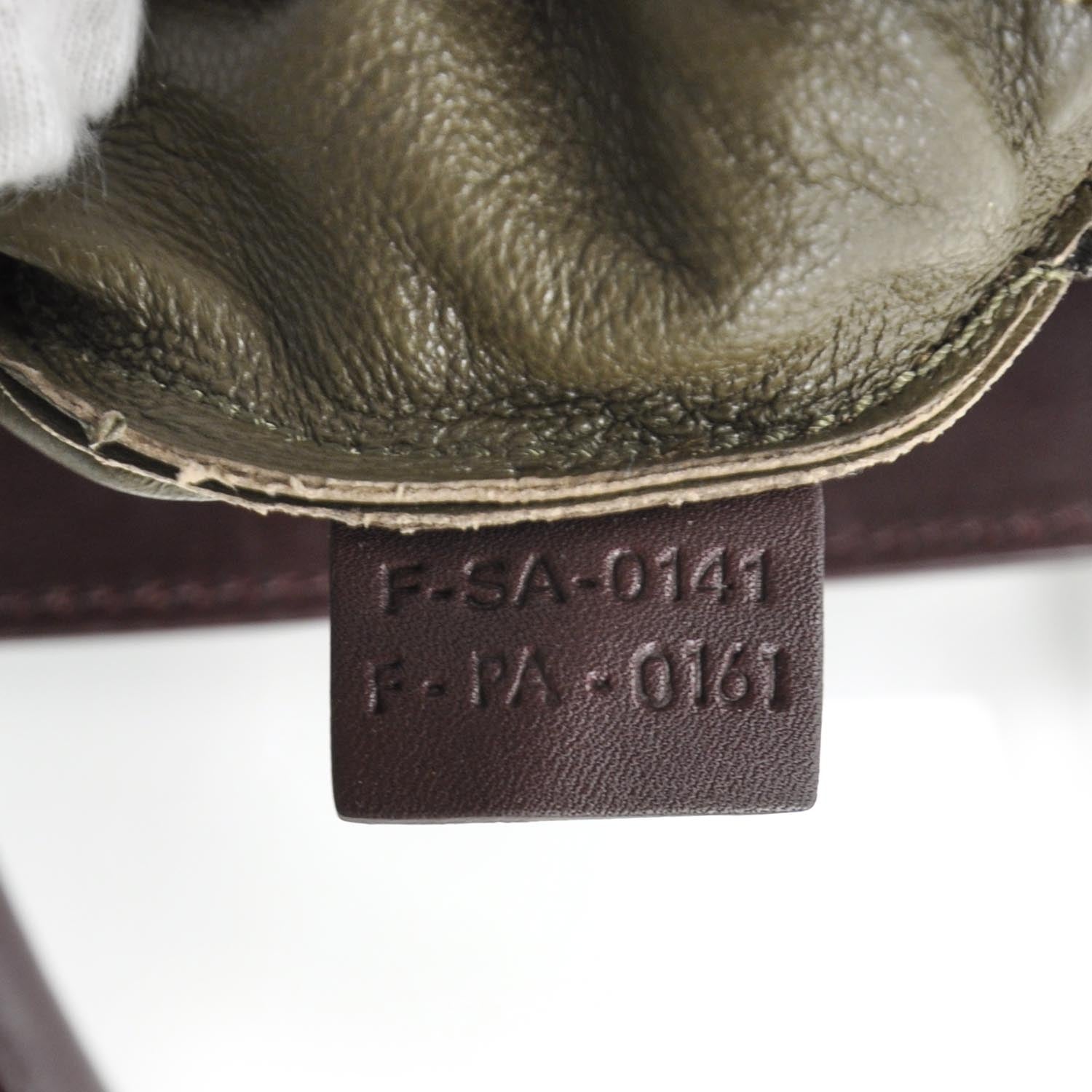 Celine Smooth Calfskin Mini Luggage Wine 7 of 9