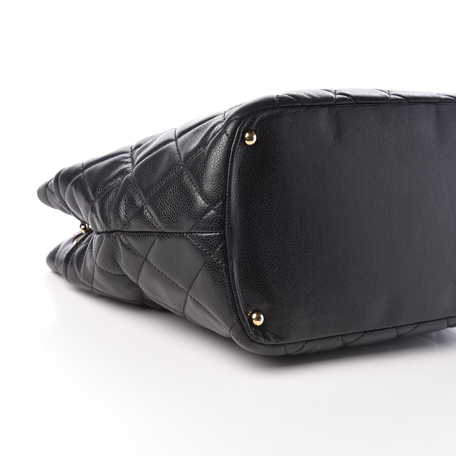 Chanel Caviar Quilted Shopping Tote Black 5 of 14