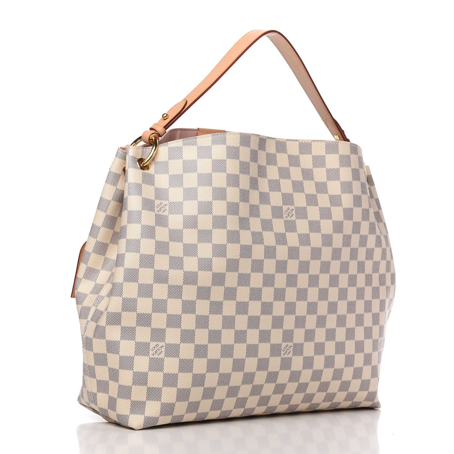 Damier Azur Graceful MM Rose Ballerine