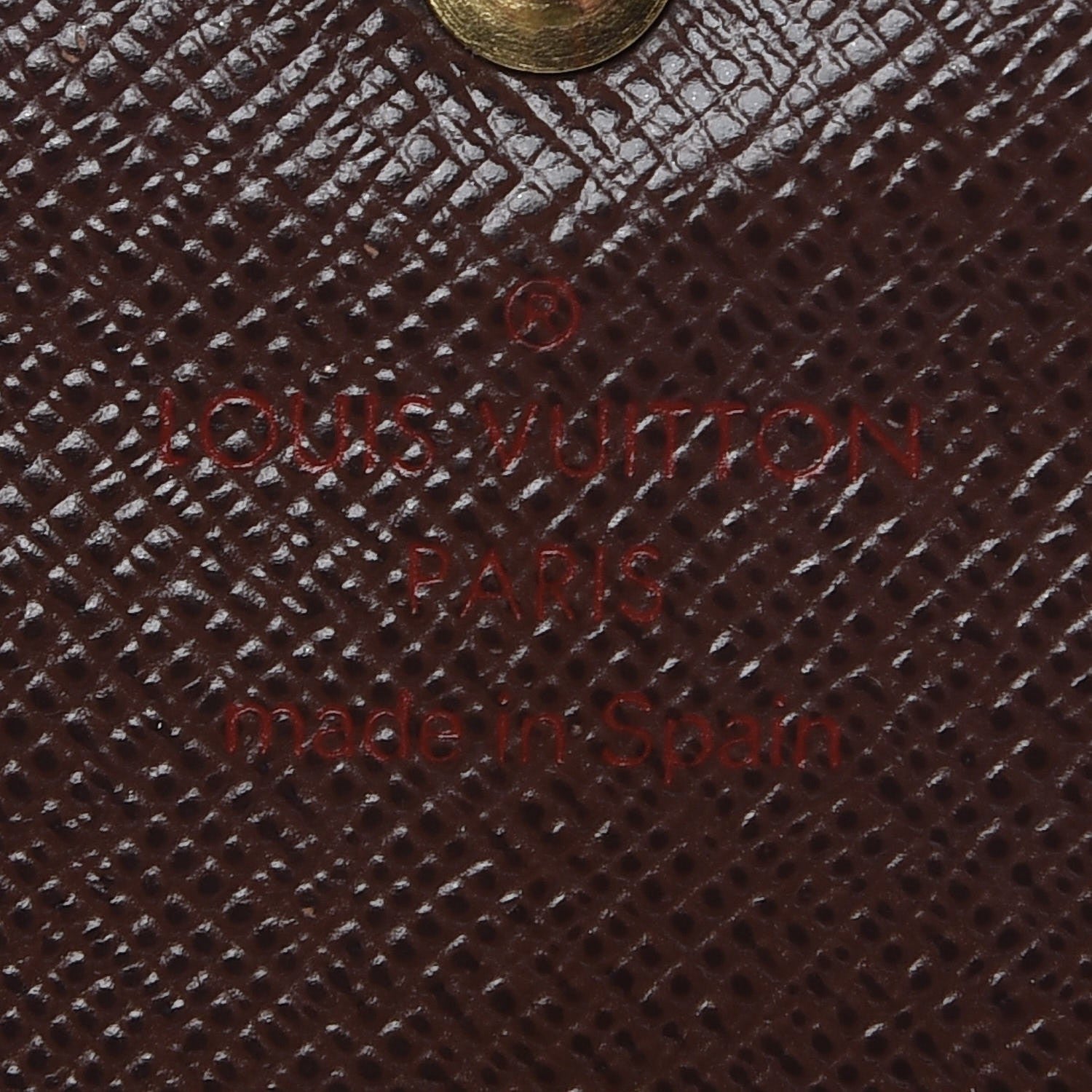 Louis Vuitton Damier Ebene Sarah Wallet 6 of 10