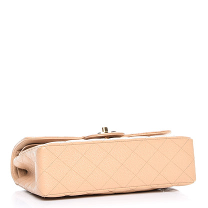 Chanel Caviar Quilted Small Double Flap Beige 5 of 13