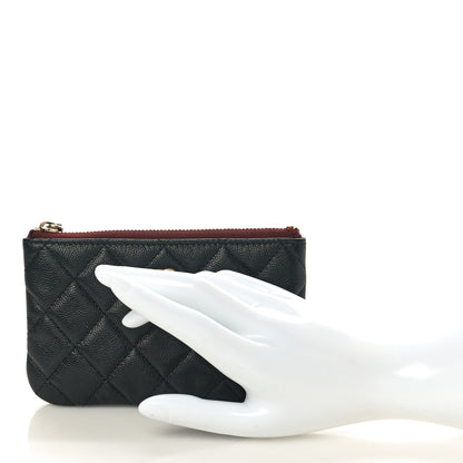 Chanel Caviar Quilted Small Pouch Black 2 of 8