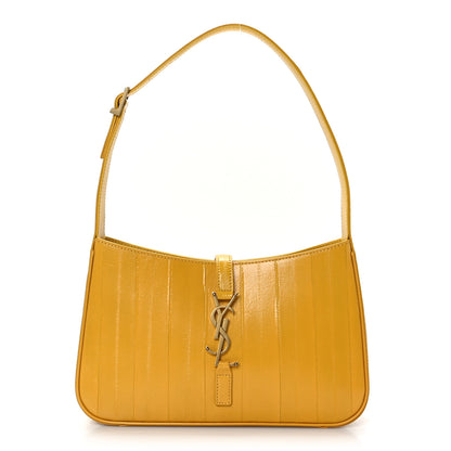 Saint Laurent Eelskin Le 5 A 7 Hobo Mimosa Yellow 1 of 8