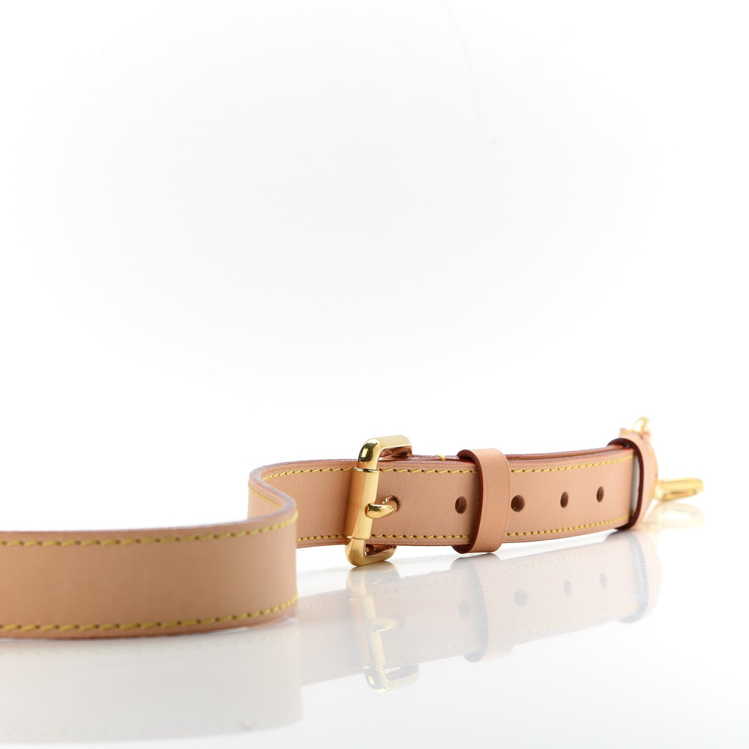 Louis Vuitton Vachetta 25mm Adjustable Shoulder Strap VVN 4 of 4