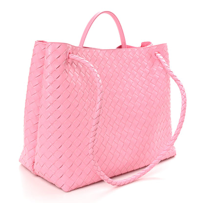 Bottega Veneta Nappa Intrecciato Large Andiamo Shoulder Bag Ribbon 3 of 9