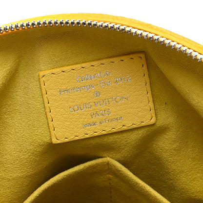 Louis Vuitton Monogram Denim Speedy Round Yellow 6 of 9