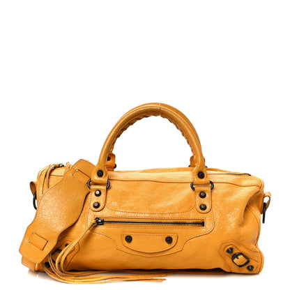 Balenciaga Agneau Classic Hardware Twiggy Mangue 1 of 15