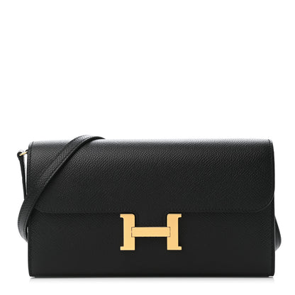 Hermes Epsom Constance Wallet To Go Black 1 of 4