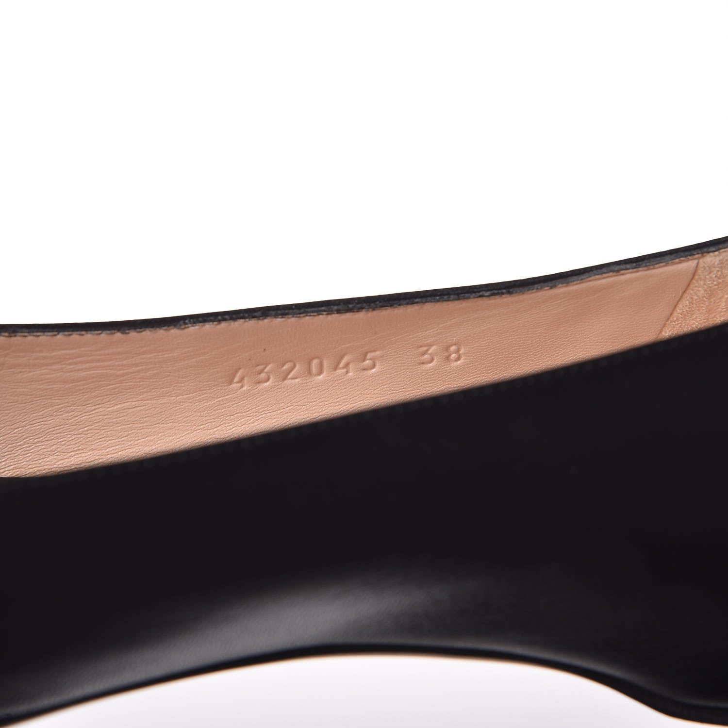 Gucci Calfskin Web Bow Ballerina Flats 38 Black 9 of 10