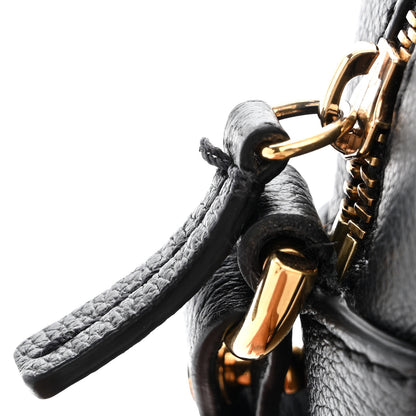 Versace Grained Calfskin Medusa Camera Bag Black 11 of 12