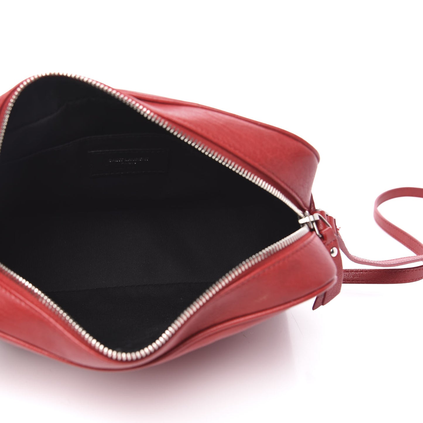 Calfskin Monogram Small Lou Camera Bag Red
